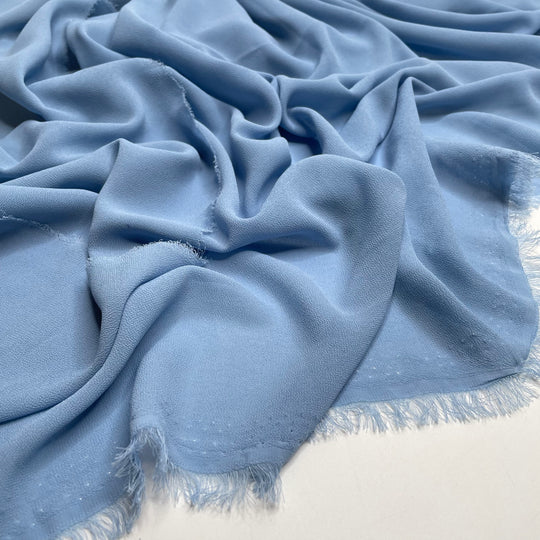 Great Lake Swimmers - Chiffon Poly Woven - Light Blue - 1.15M Bundle