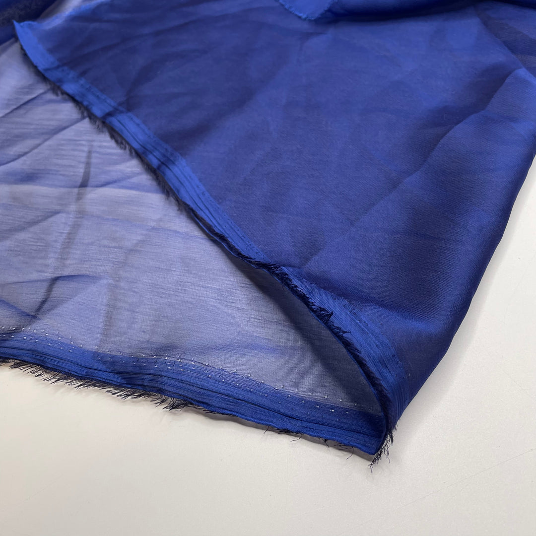 UB - Ripple Effect - Chiffon Poly Woven - Blue - 2.1M Bundle