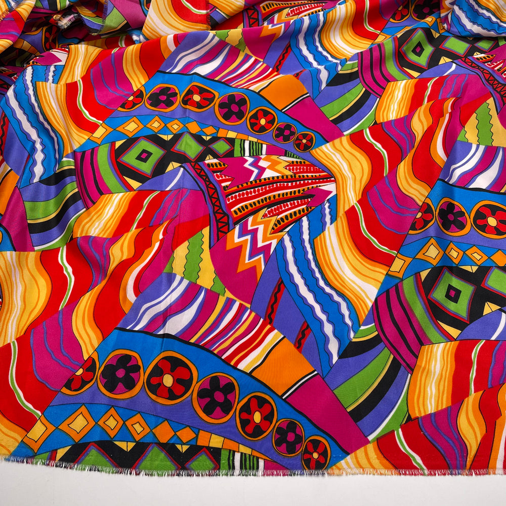 Psychedelic Solstice - Poly Woven - Multi Geometric - 2M Bundle