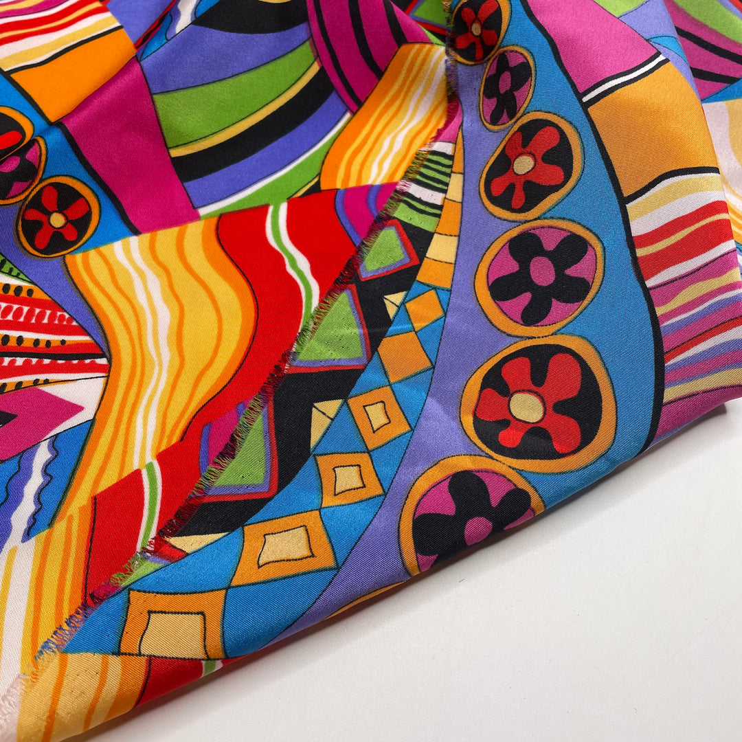 Psychedelic Solstice - Poly Woven - Multi Geometric - 2M Bundle