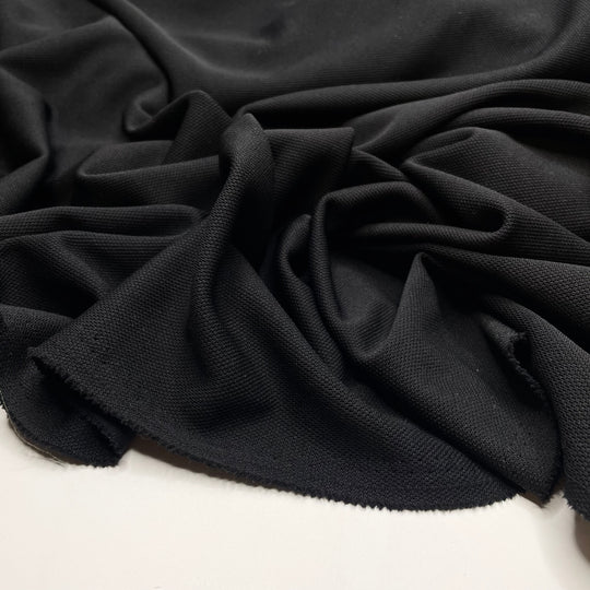 Winters End - Poly Knit - Black - 2.4M Bundle