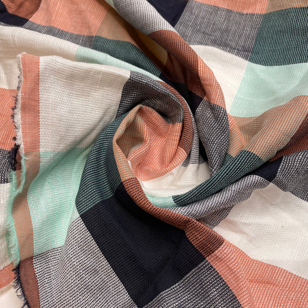 Plaid Party - Tencel Woven - Multi Plaid - 0.8M Bundle