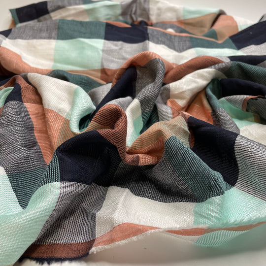 Plaid Party - Tencel Woven - Multi Plaid - 0.8M Bundle