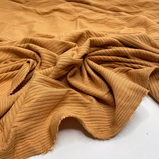 Its All Gravy - Rib Knit Bamboo Knit - Light Beige - 0.6M Bundle