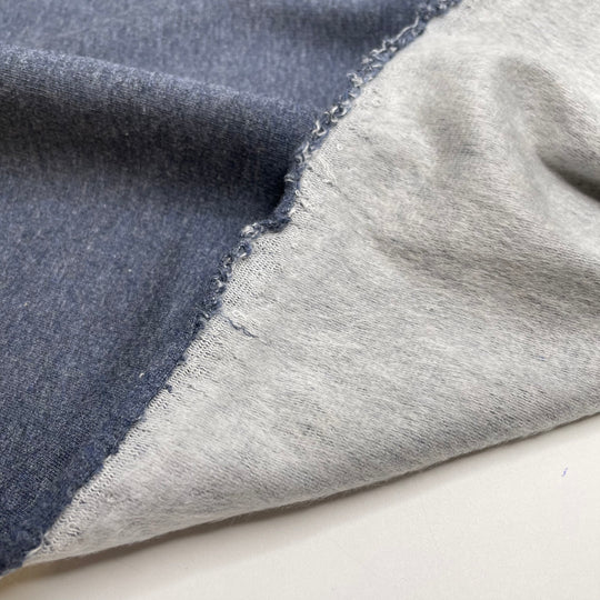 Im A Hugger - Jersey Fleece Bamboo Knit - Navy/Grey - 1.2M Bundle
