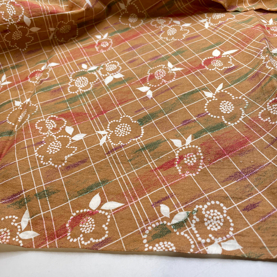 UB - Arts And Graphs - Cotton Woven - Beige Multi Floral - 0.8M Bundle