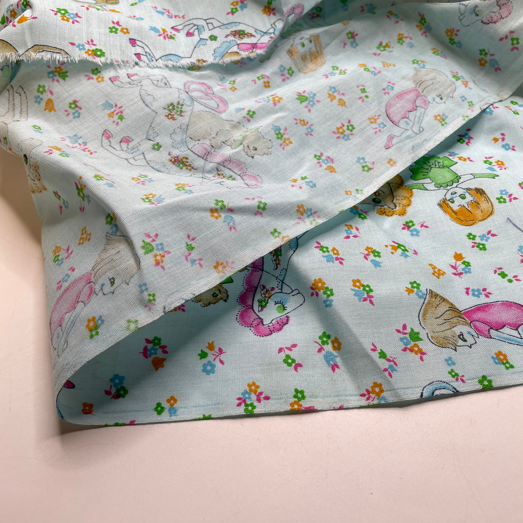 UB - Horsin Around - Cotton Woven - Light Blue Graphic - 2.6M Bundle