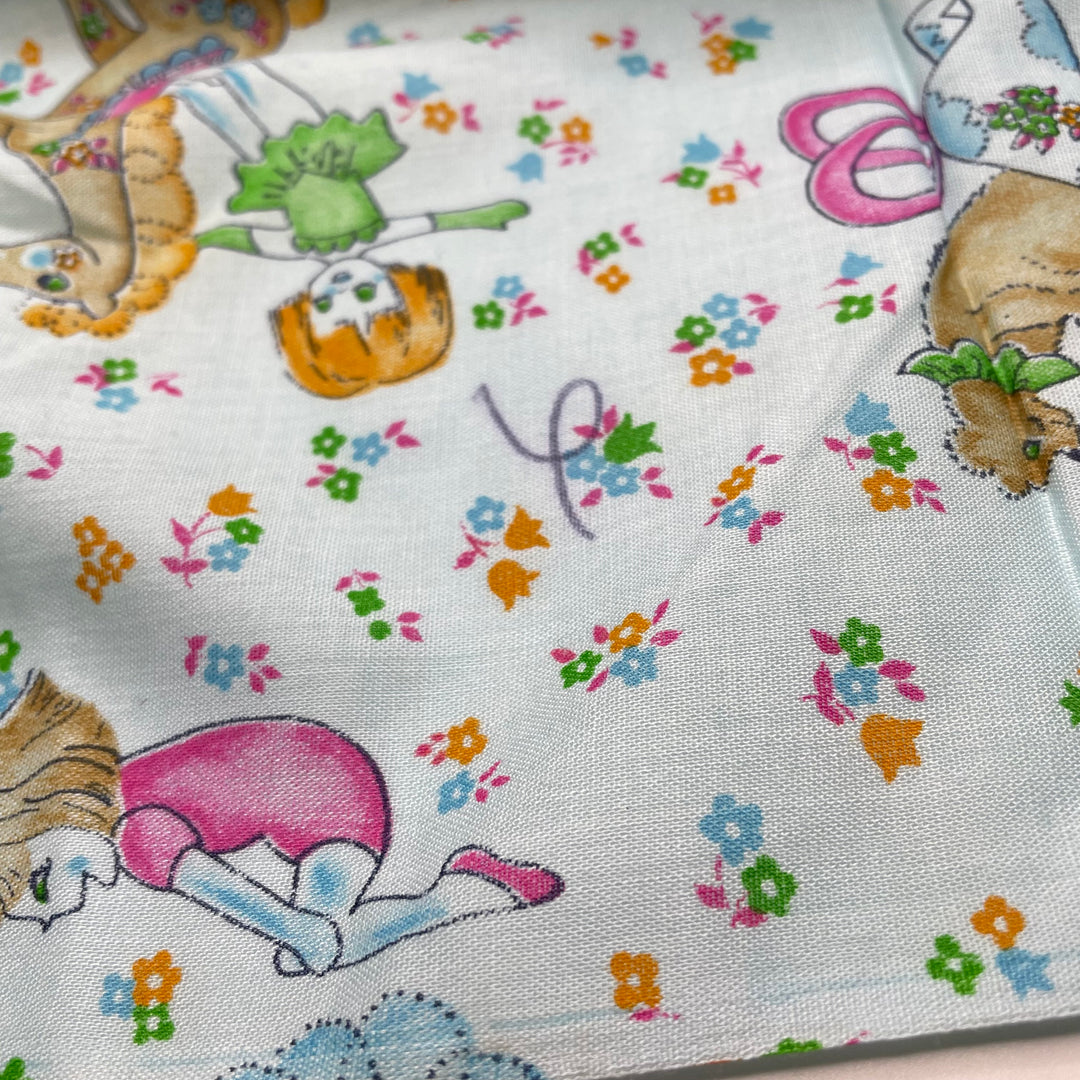 UB - Horsin Around - Cotton Woven - Light Blue Graphic - 2.6M Bundle