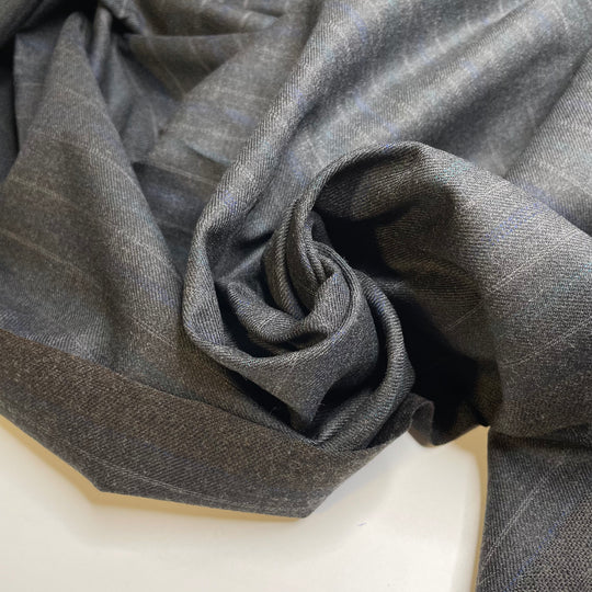 UB - Pave The Way - Wool Woven - Grey Stripes - 2.5M Bundle