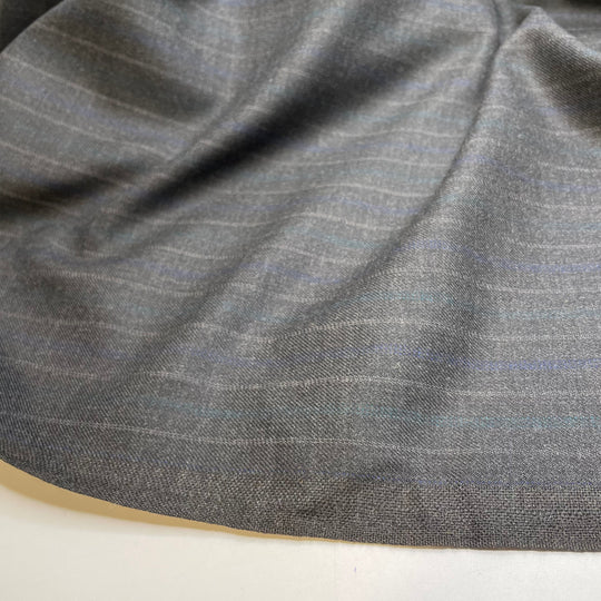 UB - Pave The Way - Wool Woven - Grey Stripes - 2.5M Bundle
