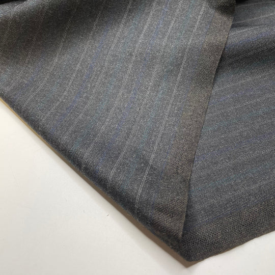 UB - Pave The Way - Wool Woven - Grey Stripes - 2.5M Bundle