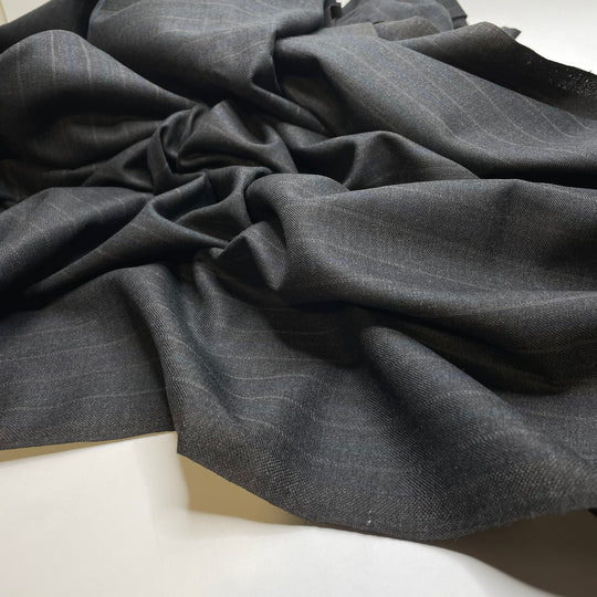 UB - Pave The Way - Wool Woven - Grey Stripes - 2.5M Bundle