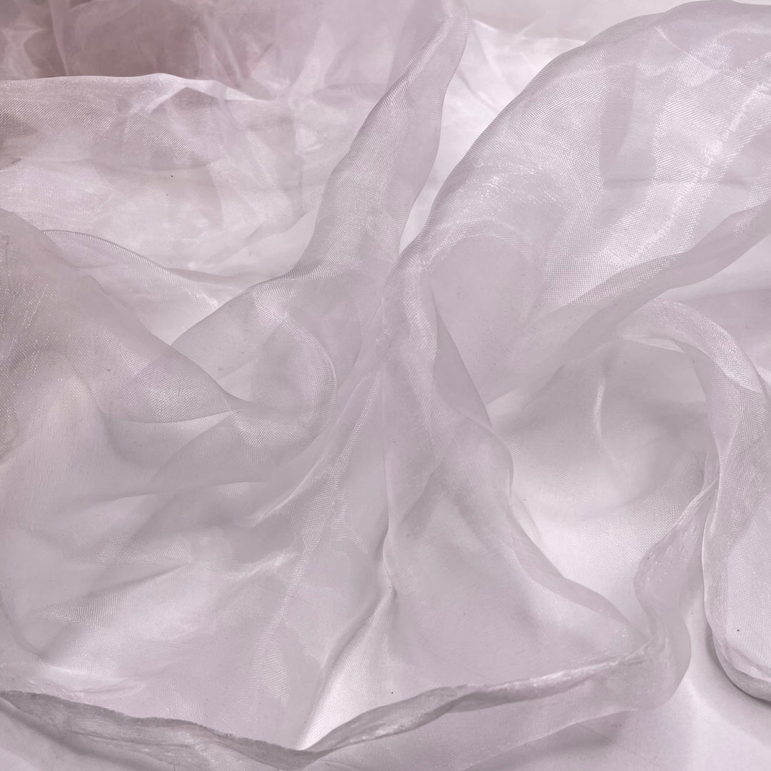 Little White Lie - Organza Poly Woven - White - 1.9M Bundle