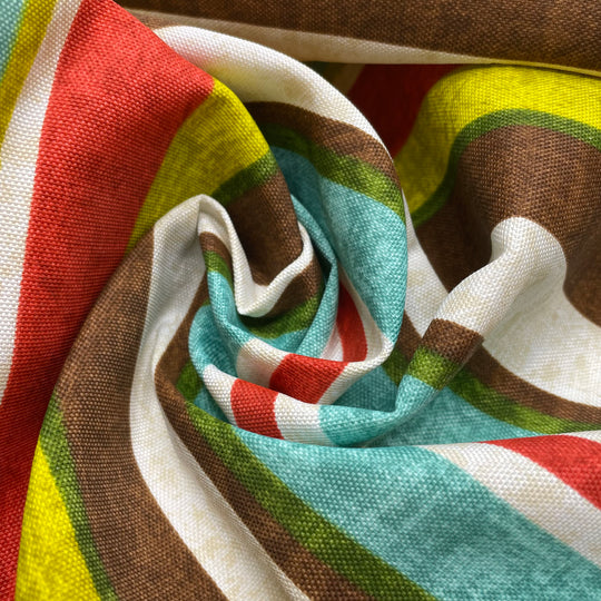 Patio Conversations - Water Resistant Poly Woven - Multi Stripes - Bundles