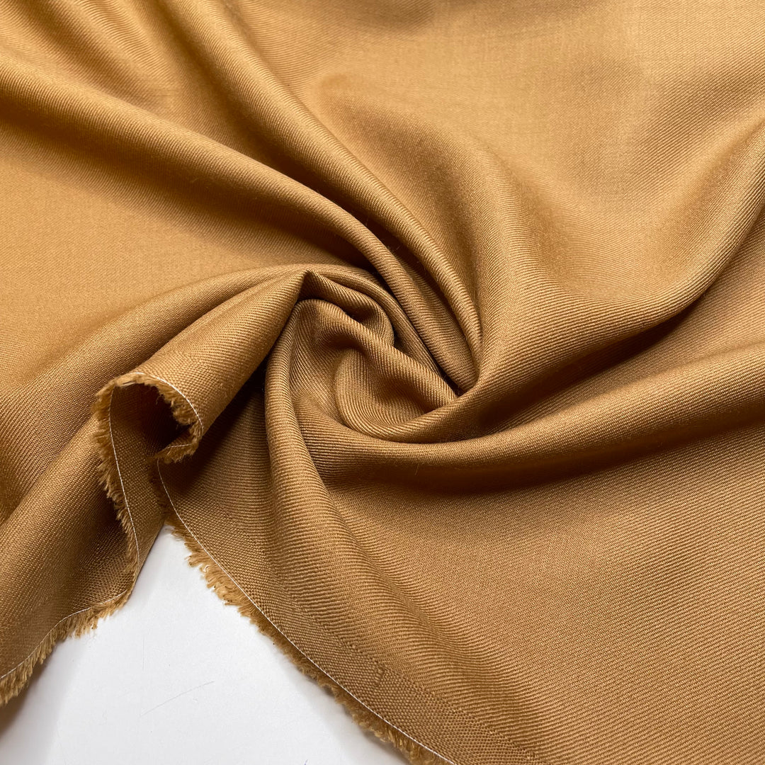 A Splendid Suit For A Sloth - Twill Weave Acrylic Woven - Light Brown - 4.2M Bundle