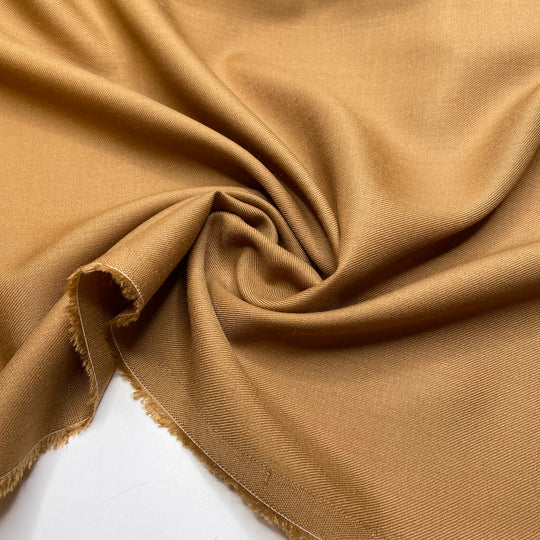 A Splendid Suit For A Sloth - Twill Weave Acrylic Woven - Light Brown - 4.2M Bundle