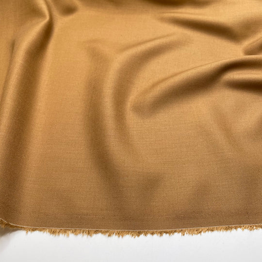 A Splendid Suit For A Sloth - Twill Weave Acrylic Woven - Light Brown - 4.2M Bundle