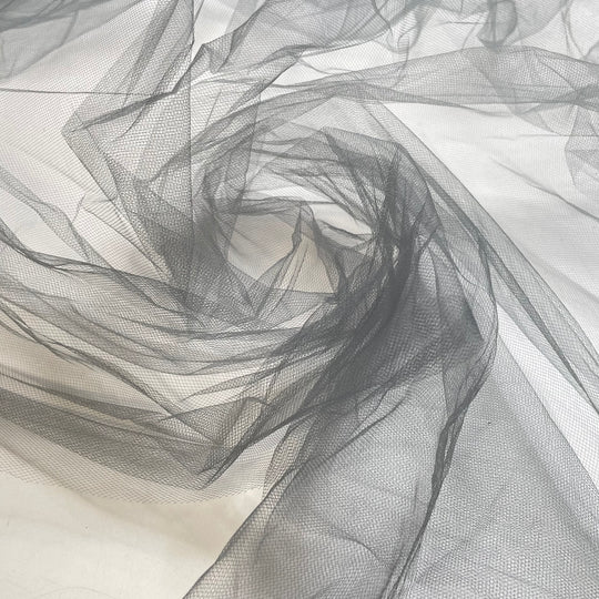 UB - Smokescreen - Tulle Nylon Woven - Grey - 8M Bundle