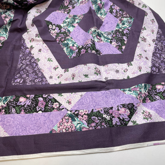 UB - Pear Grove - Cotton/Poly Woven - Purple Geometric - 0.9M Bundle