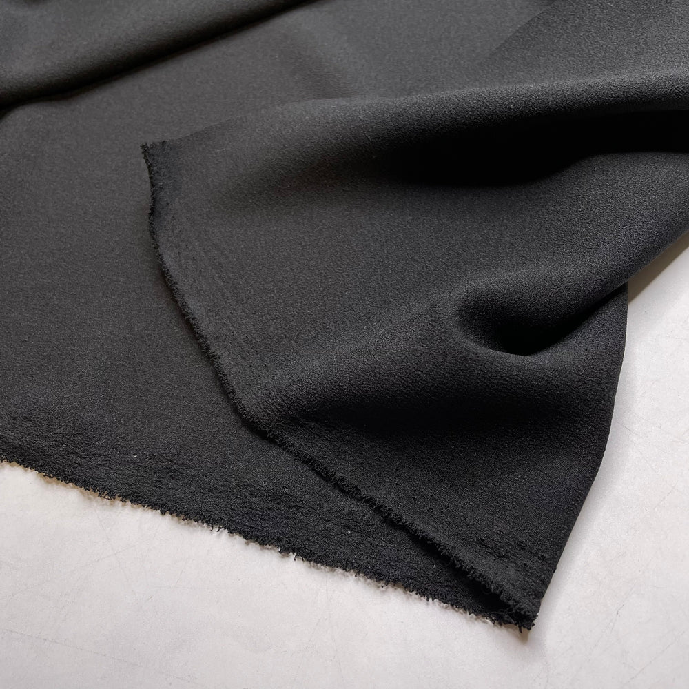 Tar - Chiffon Poly Woven - Black - 2M Bundle