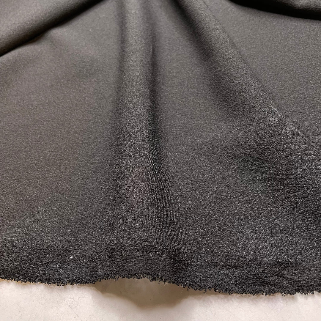 Tar - Chiffon Poly Woven - Black - 2M Bundle