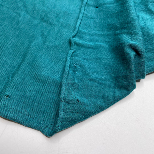 Ultimate Summer Vibes - Jersey Bamboo Blend Knit - Light Teal Green Leaves - 0.6M Bundle
