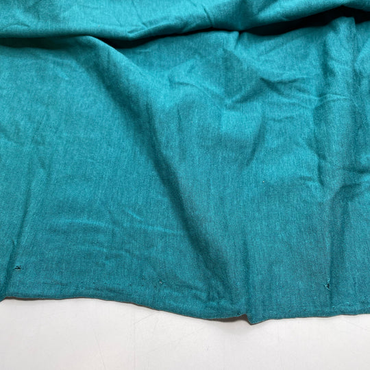 Ultimate Summer Vibes - Jersey Bamboo Blend Knit - Light Teal Green Leaves - 0.6M Bundle