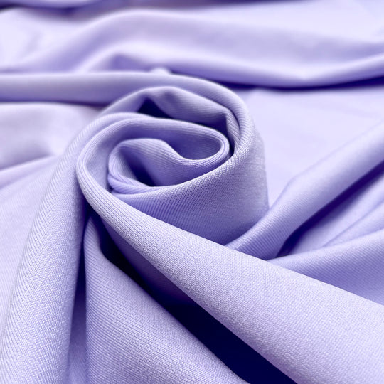 Cat Nip Tea - Jersey Polyester Blend Knit - Light Purple - 0.7M Bundle