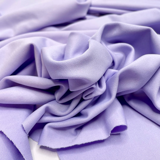 Cat Nip Tea - Jersey Polyester Blend Knit - Light Purple - 0.7M Bundle