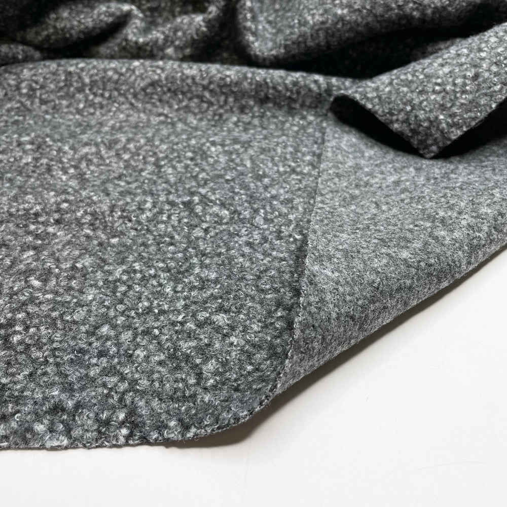 Mouse House - Bouclee Acrylic Blend Knit - Grey - 2M Bundle