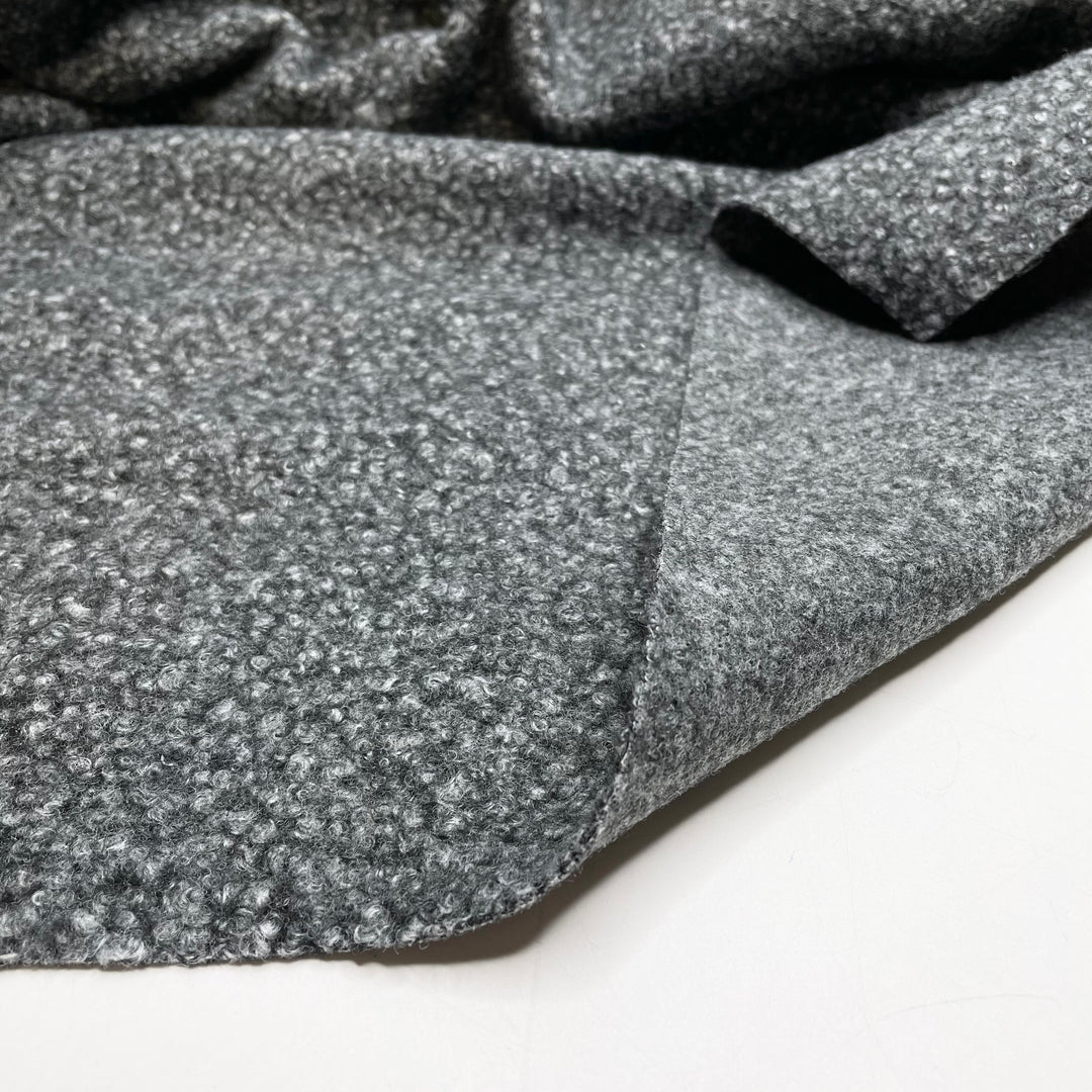 Mouse House - Bouclee Acrylic Blend Knit - Grey - 2M Bundle