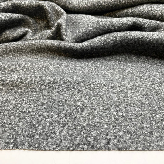 Mouse House - Bouclee Acrylic Blend Knit - Grey - 2M Bundle