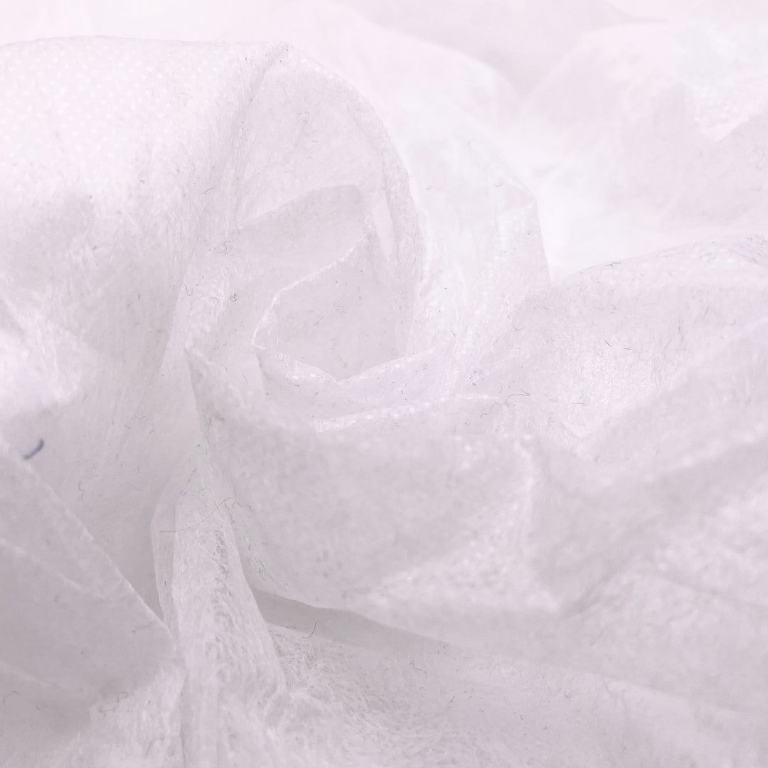 Walking On Clouds - Interfacing Poly Woven - White - 1M Bundle