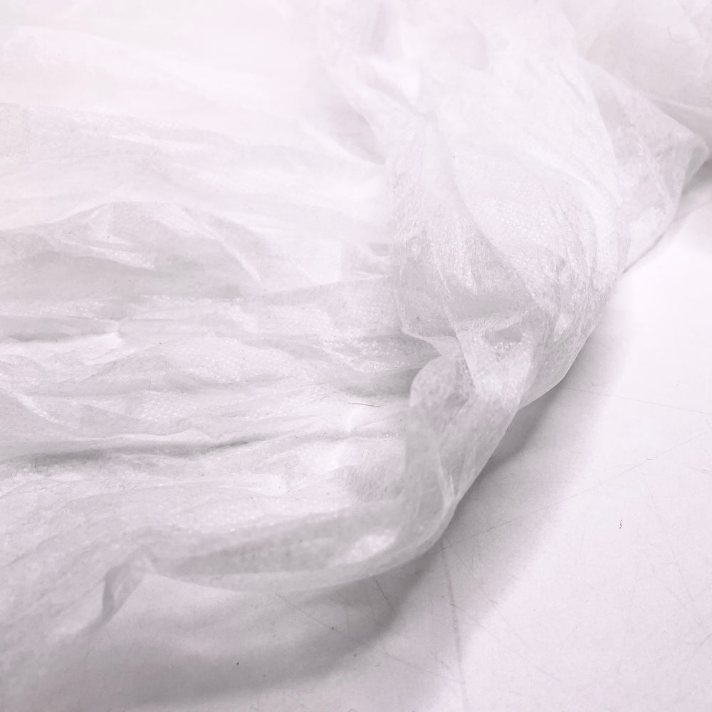 Walking On Clouds - Interfacing Poly Woven - White - 1M Bundle