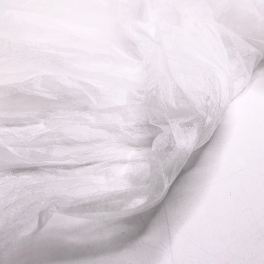 Walking On Clouds - Interfacing Poly Woven - White - 1M Bundle
