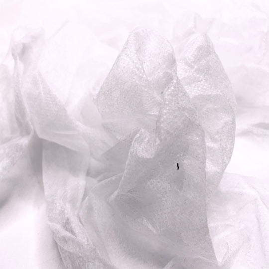 Walking On Clouds - Interfacing Poly Woven - White - 1M Bundle