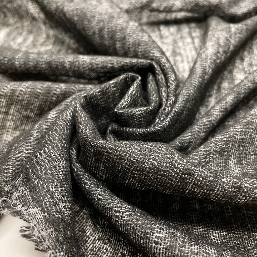 Potato Pancakes - Interfacing Poly Woven - Black/White - 1M Bundle