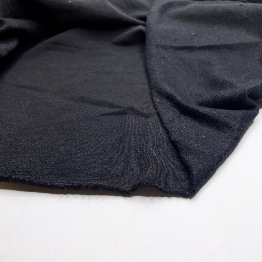 One Potato Two Potato - Jersey Fleece Cotton Blend Knit - Black - Bundles