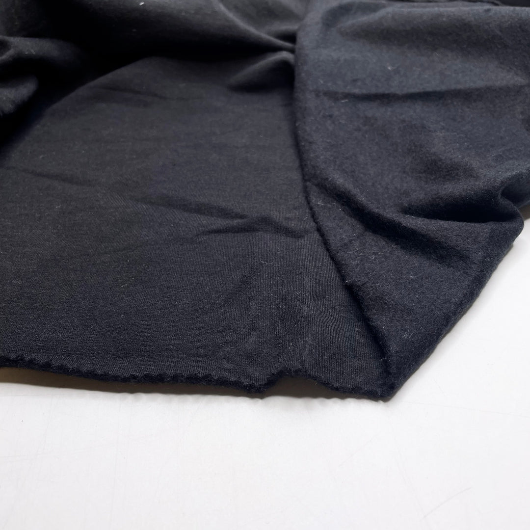 One Potato Two Potato - Jersey Fleece Cotton Blend Knit - Black - Bundles