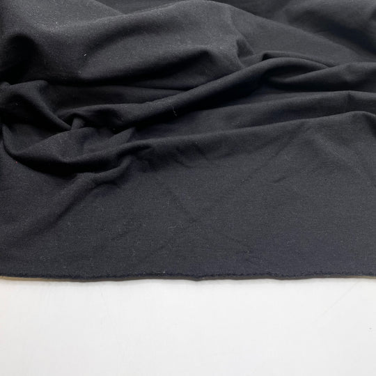 One Potato Two Potato - Jersey Fleece Cotton Blend Knit - Black - Bundles