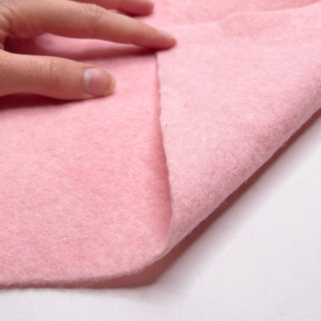 6 Pack - Felt Synthetic Knit - Light Pink - 0.4M Bundle