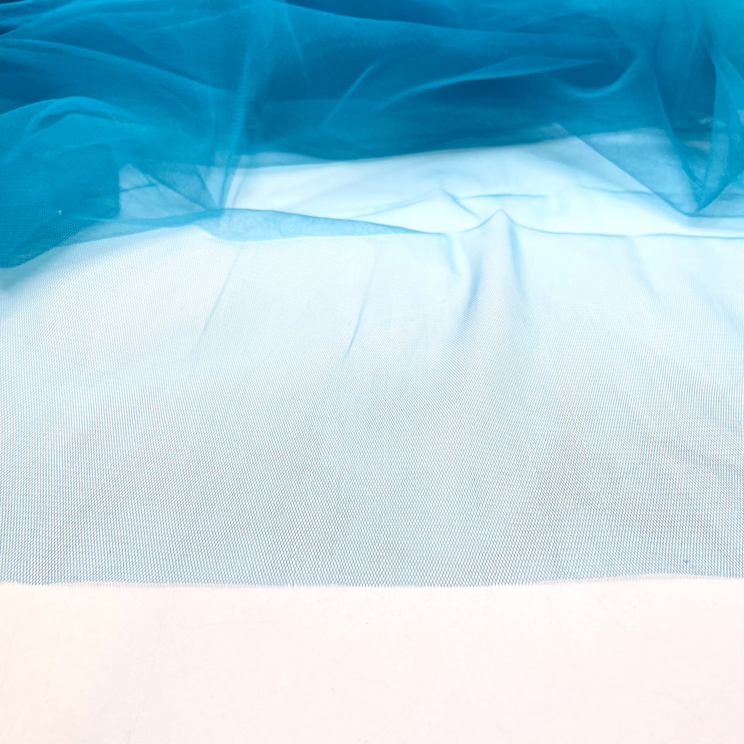 Not Spending But Investing - Tulle Poly Knit - Blue - Bundles