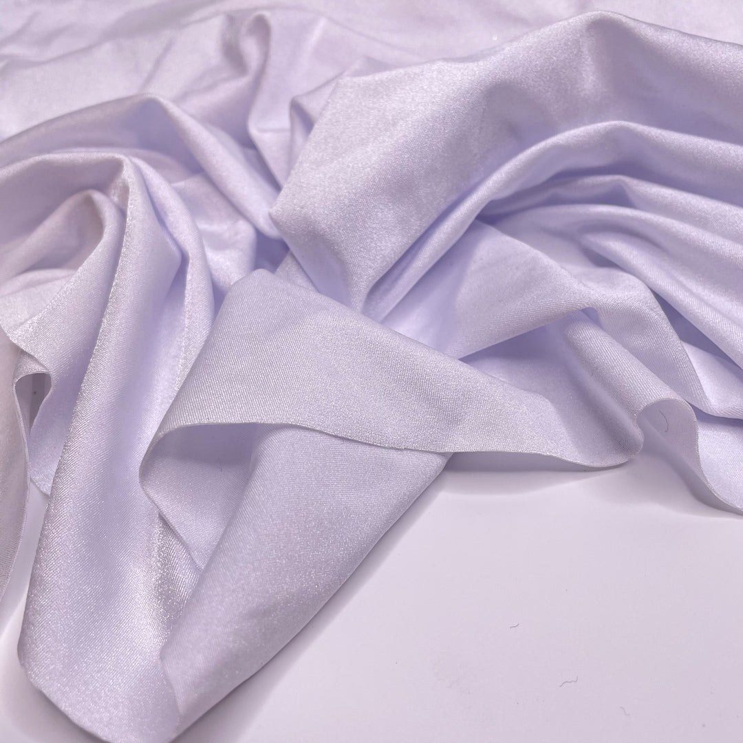 Bridal Suite - Jersey Poly/Spandex Knit - White - 0.95M Bundle