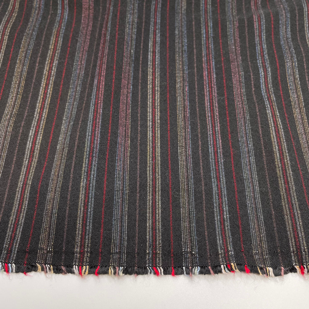 Power Suit - Polyester Blend Knit - Black Multi Stripes - 1.65M Bundle