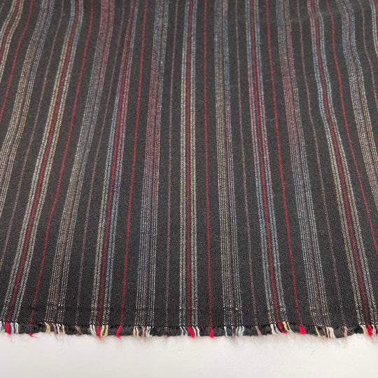 Power Suit - Polyester Blend Knit - Black Multi Stripes - 1.65M Bundle