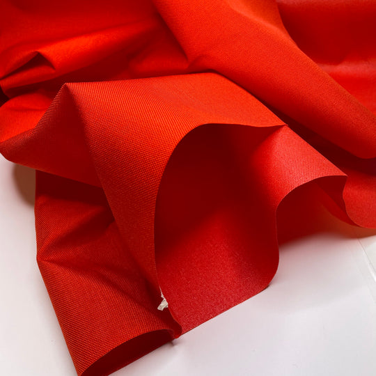 Exercise Caution - Water Resistant Nylon Woven - Orange - 1.1M Bundle