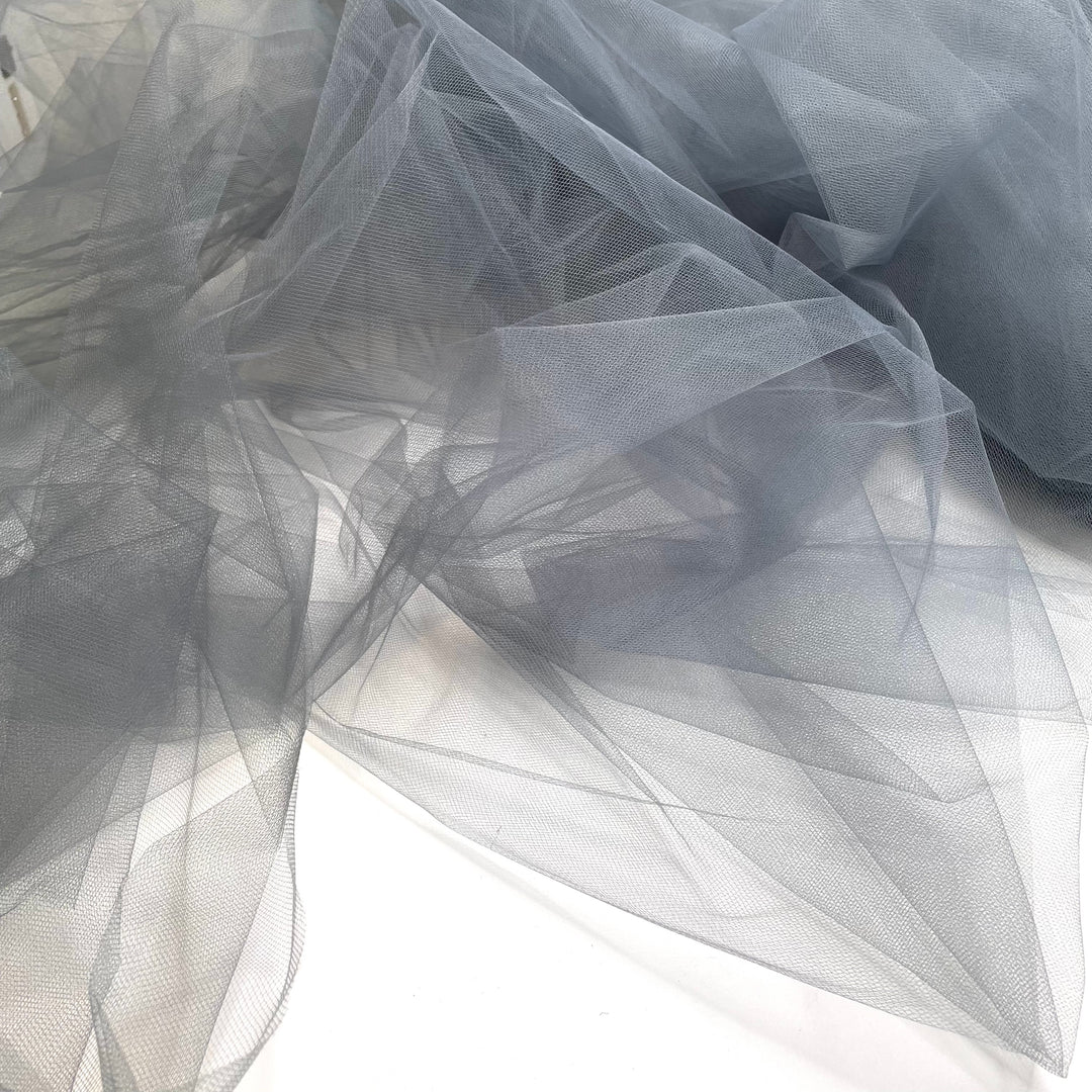 Slay The System - Tulle Poly Woven - Blue/Grey - 9.5M Bundle