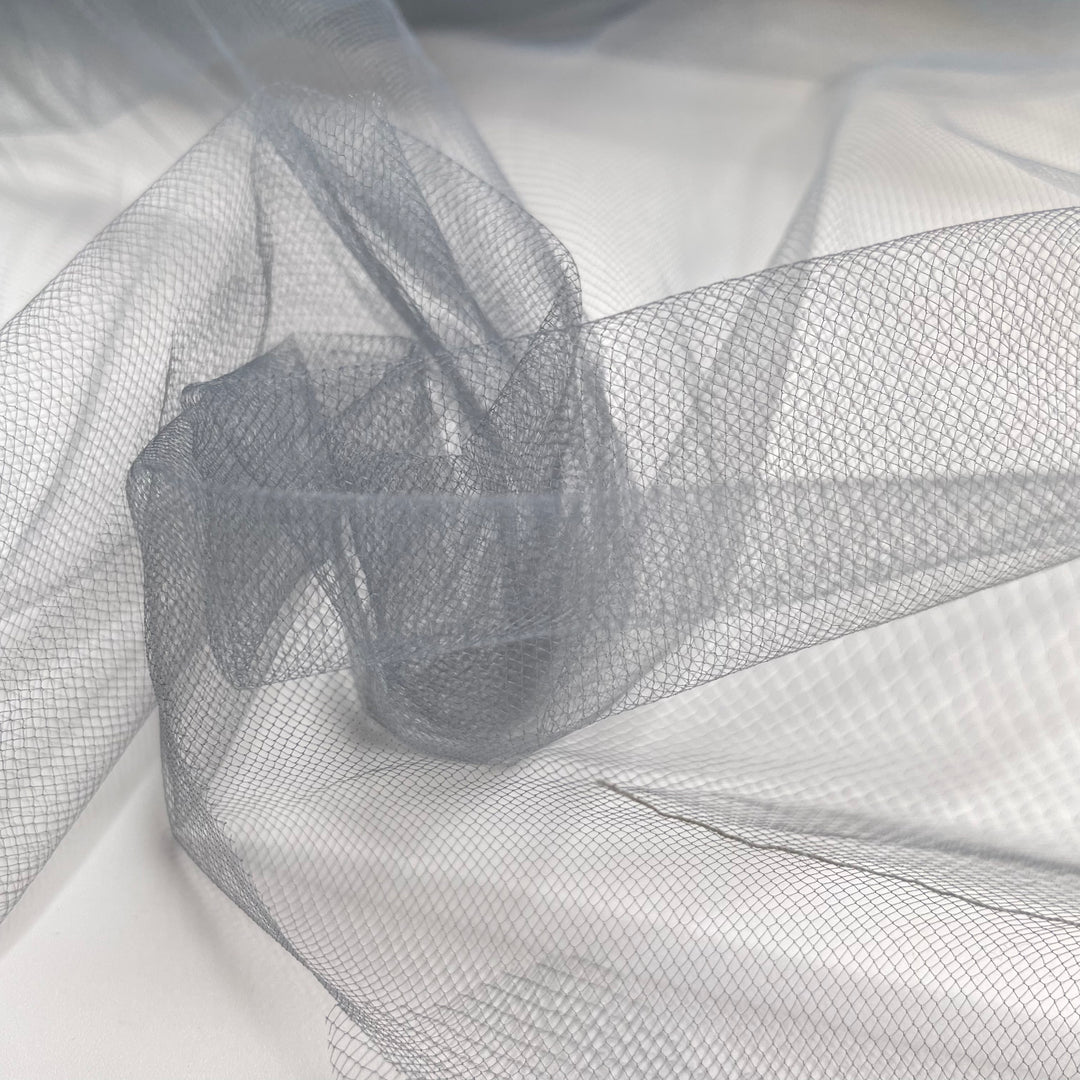 Slay The System - Tulle Poly Woven - Blue/Grey - 9.5M Bundle