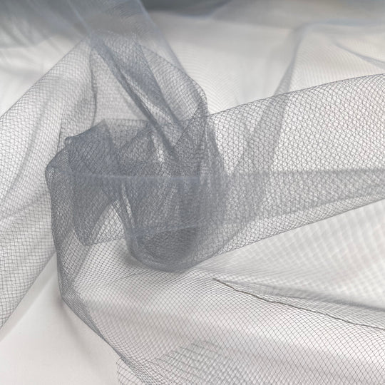 Slay The System - Tulle Poly Woven - Blue/Grey - 9.5M Bundle