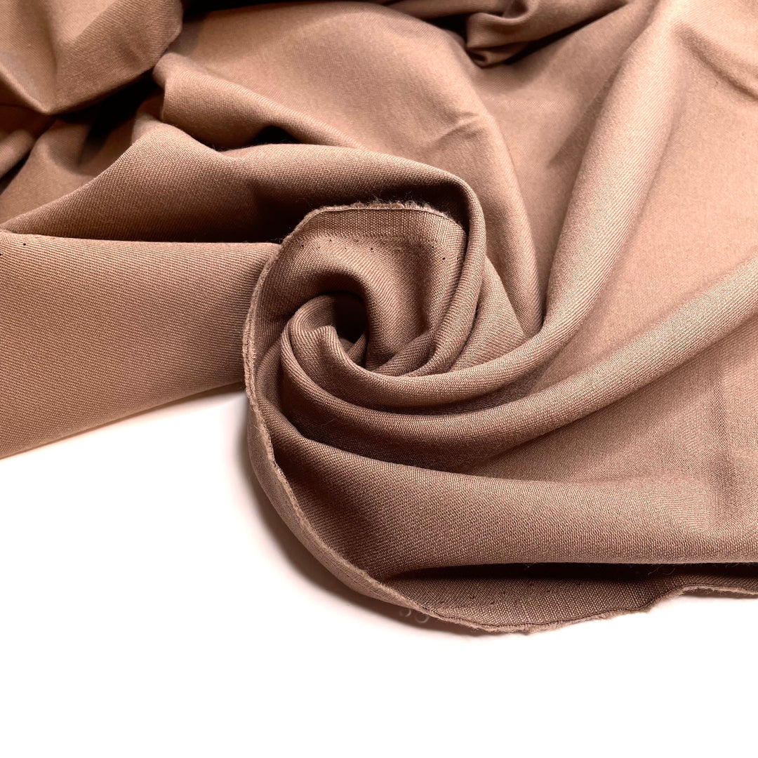 No Business Today - Superfine Twill Weave Wool Woven - Light Brown - 1.8M Bundle